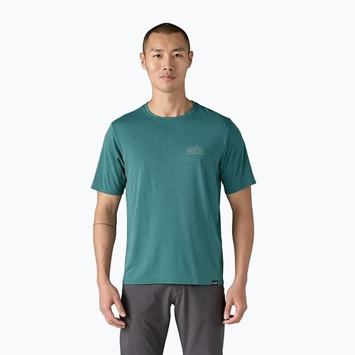 Men's Patagonia Cap Cool Daily Graphic Shirt strataspire/wetland blue x-dye