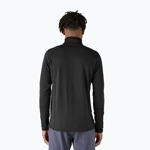 Men's Patagonia R1 Hybrid fleece sweatshirt black