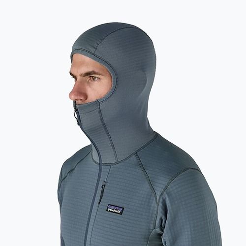 Men's Patagonia R1 Hybrid Pullover Softshell Jacket utility blue