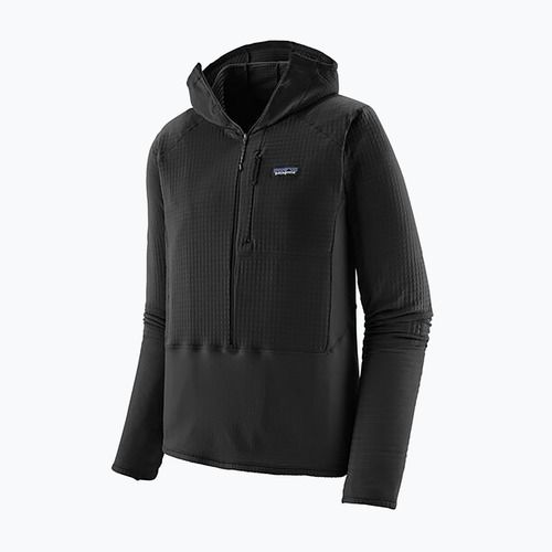 Men's Patagonia R1 Hybrid Pullover Softshell Jacket black
