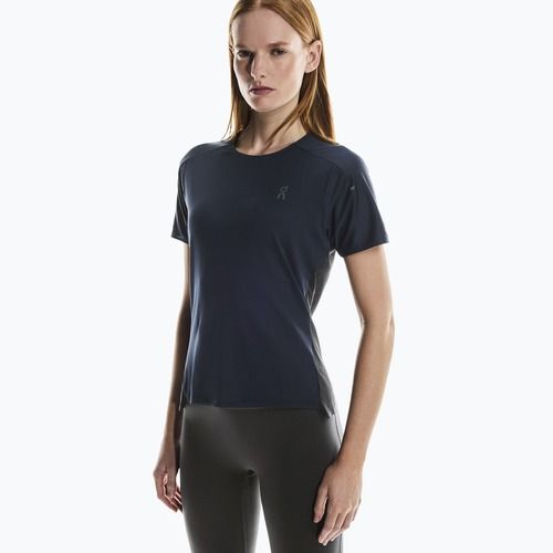 Women's running T-shirt On Performance-T navy/black