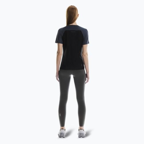 Women's running T-shirt On Performance-T navy/black
