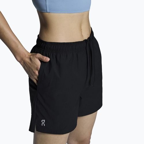 Women's running shorts On 5" Core black
