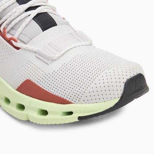 Women's running shoes On Cloudnova white/limelight