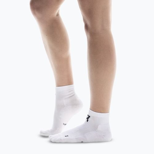 Socks On Core Run Mid 2 pairs white