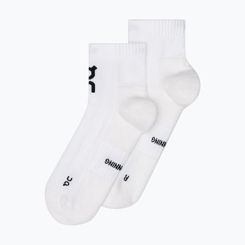 Socks On Core Run Mid 2 pairs white