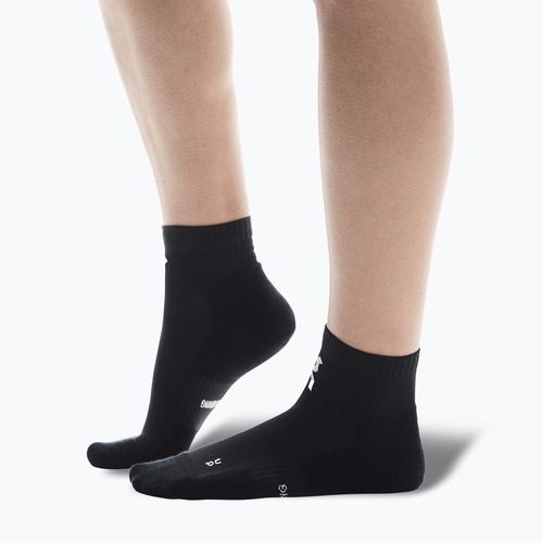 Socks On Core Run Mid 2 pairs black