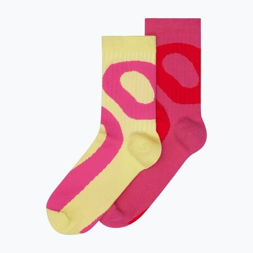 Socks On Liquid Logo High 2 pairs limelight/pink