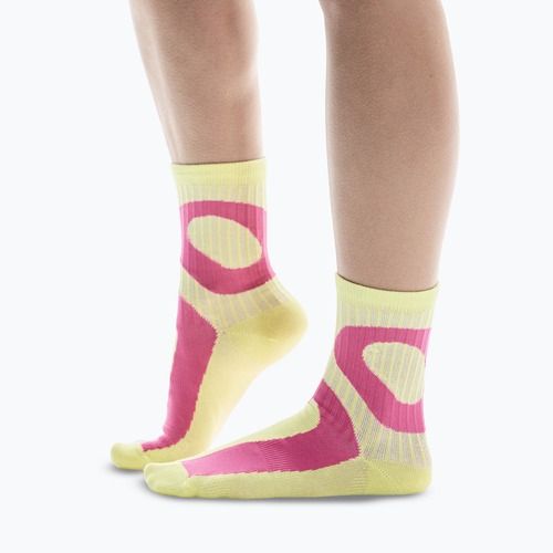 Socks On Liquid Logo High 2 pairs limelight/pink