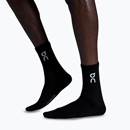 Socks On Logo High 3 pairs black