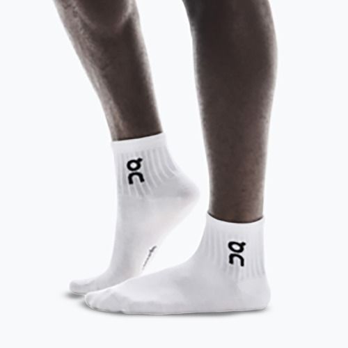 Socks On Logo Sock Mid 3 pairs white