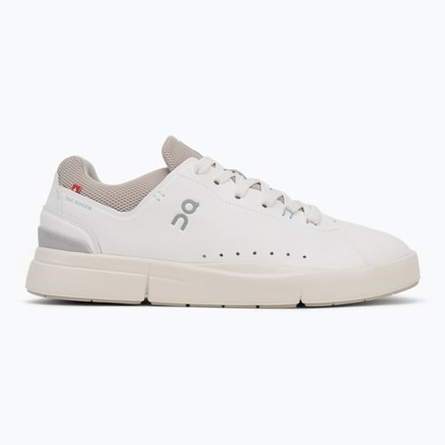 Men's On The Roger Advantage white/sand shoes