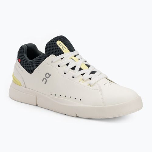 Men's On The Roger Advantage ivory/evergreen shoes