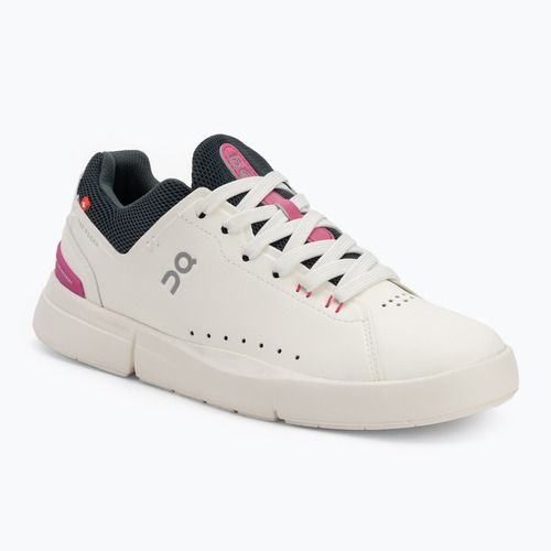 Women's On The Roger Advantage ivory/pink shoes