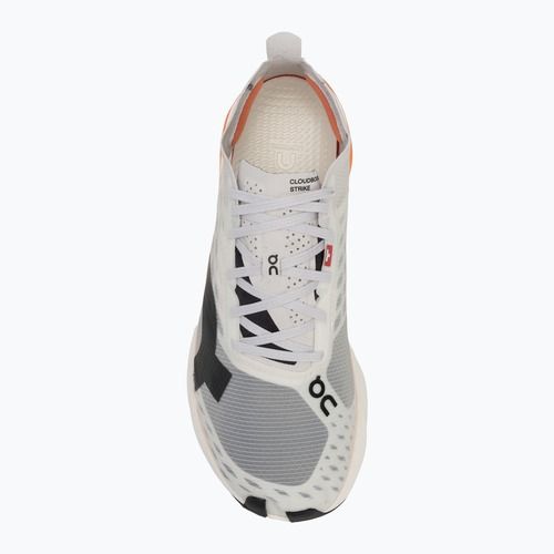 Women's On Cloudboom Strike white/black running shoes
