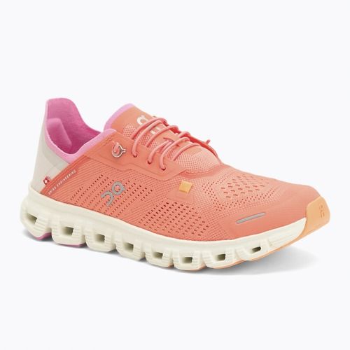 Women's On Cloud 6 Coast salmon/pearl shoes
