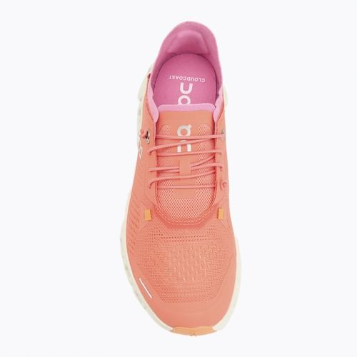 Women's On Cloud 6 Coast salmon/pearl shoes