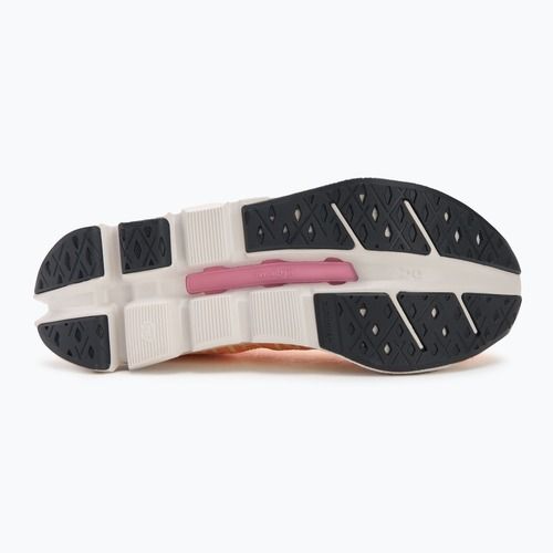 Women's On Cloudflow 5 tangerine/silver running shoes