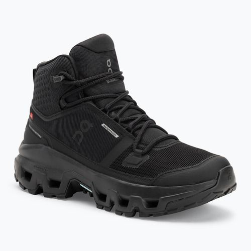 Women's shoes On Cloudrock Mid Waterproof black/black
