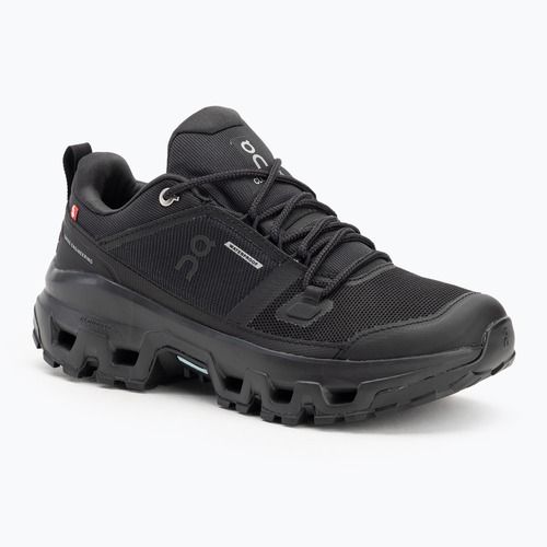 Women's shoes On Cloudrock Low Waterproof black/black