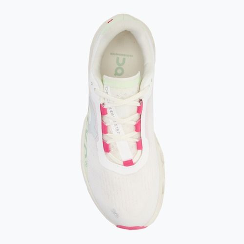 Women's running shoes On Cloudmonster white/lima