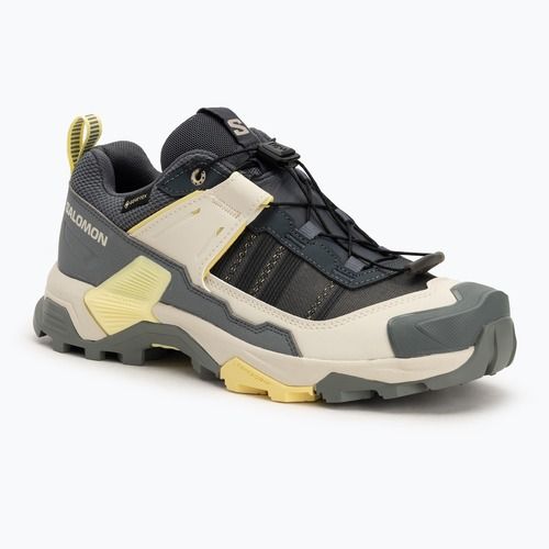 Women's trekking boots Salomon X ULTRA 5 GTX turbulence / sedona sage / yellow Iris