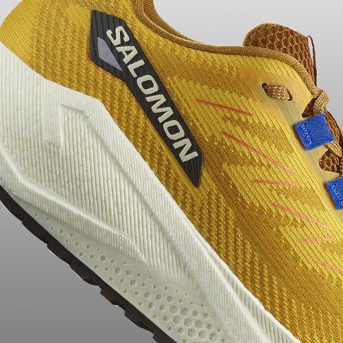 Men's running shoes Salomon Aero Blaze 3 GRVL spicy mustard/vanilla ice/nautical blue
