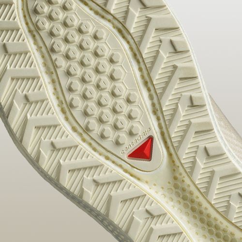 Women's running shoes Salomon Aero Blaze 3 GRVL vanila/almond milk