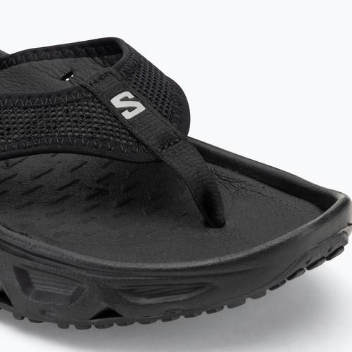 Salomon Reelax Break 6.0 women's flip flops black/black/alloy