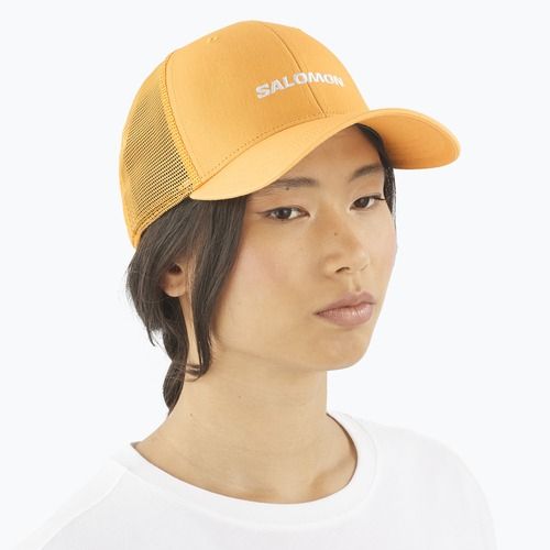 Salomon Trucker apricot baseball cap