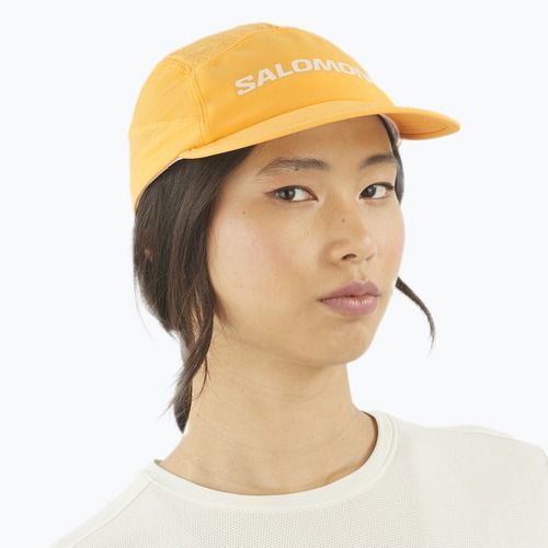 Baseball cap Salomon Sense Aero warm apricot