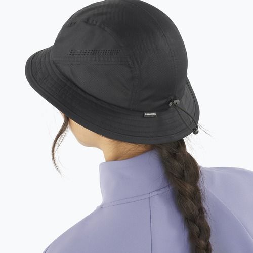 Salomon SHAKEout Bucket hat deep black