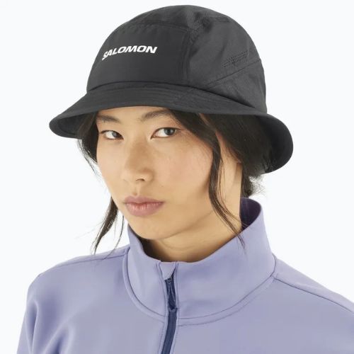 Salomon SHAKEout Bucket hat deep black