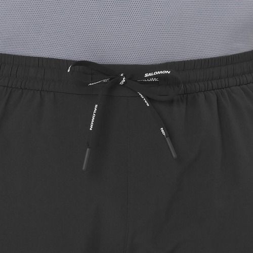 Men's running shorts Salomon SHAKEout Easy 5" deep black