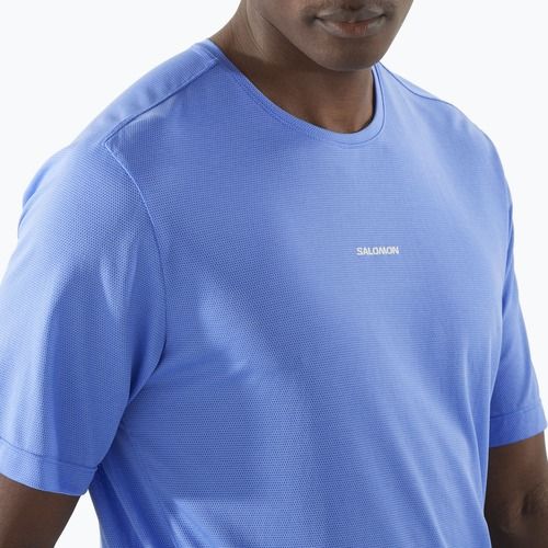 Men's running T-shirt Salomon SHAKEout Core ultramarine