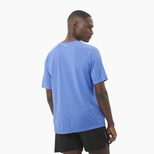 Men's running T-shirt Salomon SHAKEout Core ultramarine