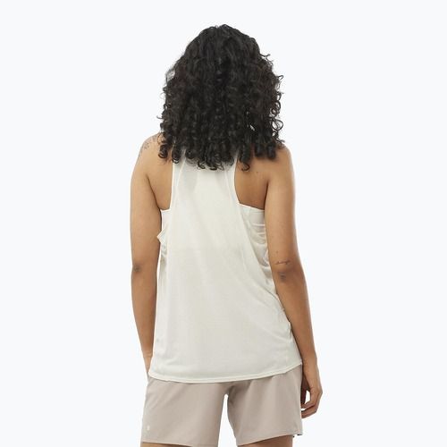 Women's running tank top Salomon SHAKEout Air Tank icicle