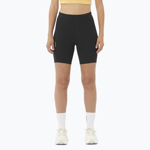Women's running shorts Salomon SHAKEout Core Tights 6" deep black