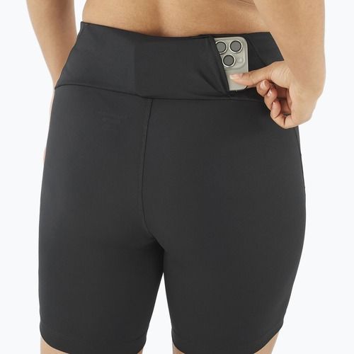 Women's running shorts Salomon SHAKEout Core Tights 6" deep black