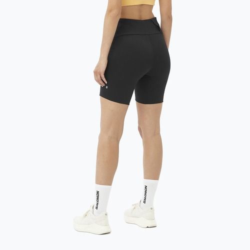Women's running shorts Salomon SHAKEout Core Tights 6" deep black