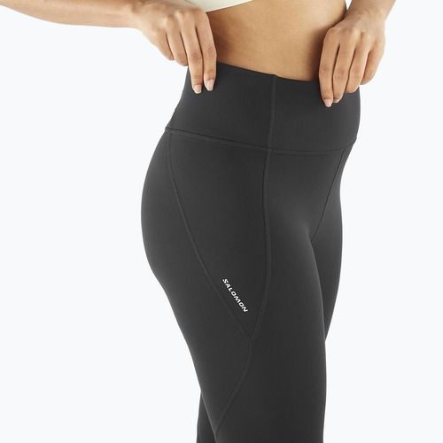 Women's running leggings Salomon SHAKEout Bliss 25" deep black
