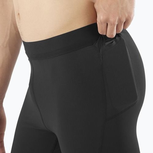 Men's running shorts Salomon Sense Aero Tights deep black