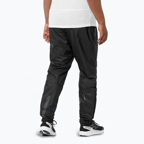 Running trousers Salomon Bonatti Waterproof deep black