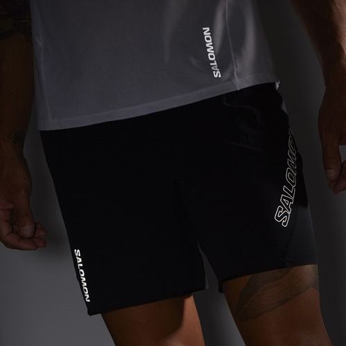 Men's running shorts Salomon Sense Aero 7'' deep black
