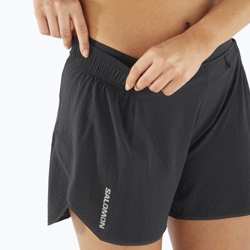 Women's running shorts Salomon Sense Aero 5'' deep black / peris