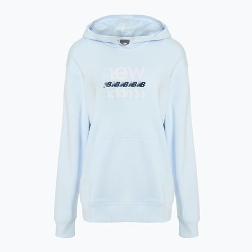 Women's New Balance Sport Graphic French Terry Hoodie ice blue