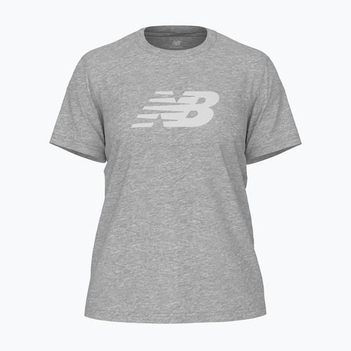 Women's New Balance Jersey Logo athletic grey