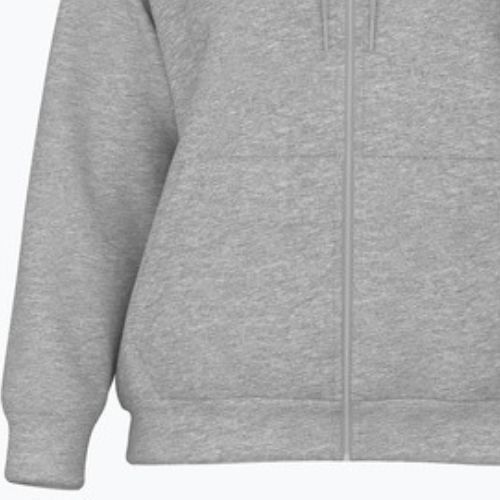 Women's sweatshirt New Balance Fleece Logo Full Zip athletic grey