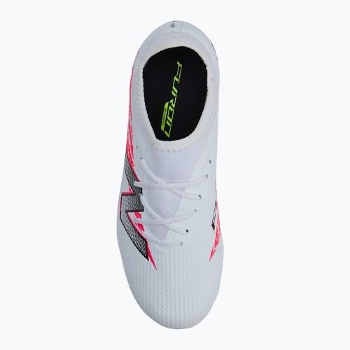 Children's football boots New Balance Furon Team V8 Jr FG white
