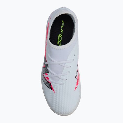 Children's football boots New Balance Furon Team V8 Jr TF white